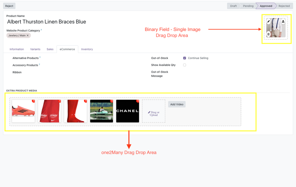 Image Drag And Drop Widget