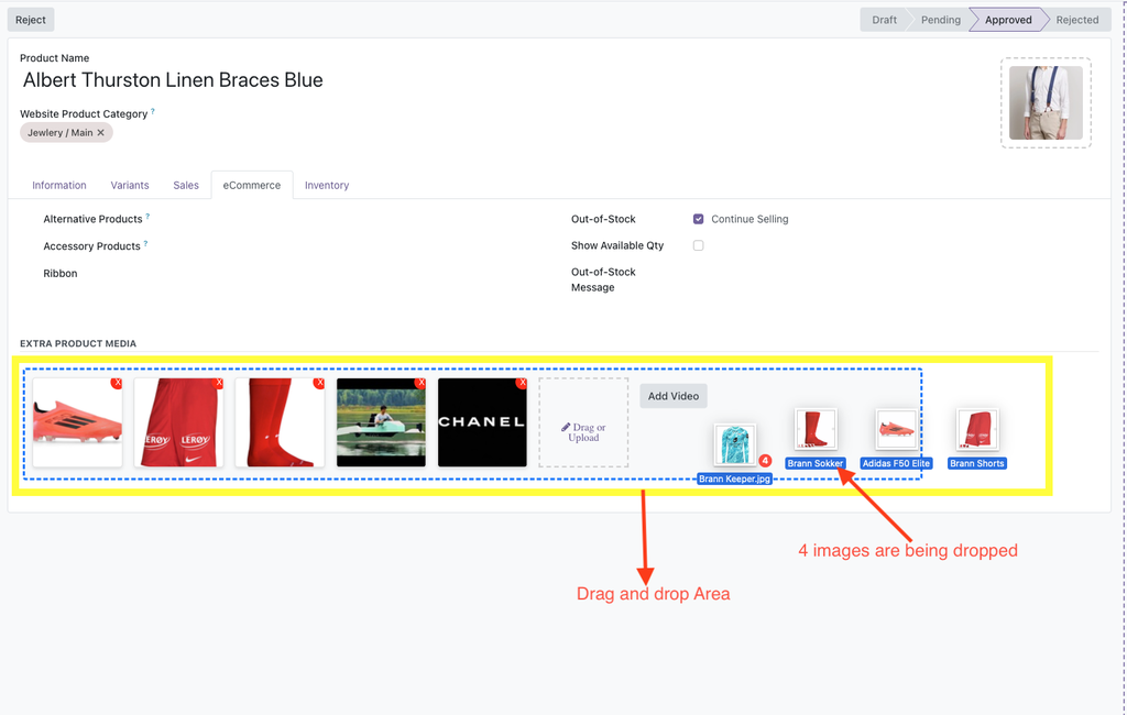 Image Drag And Drop Widget