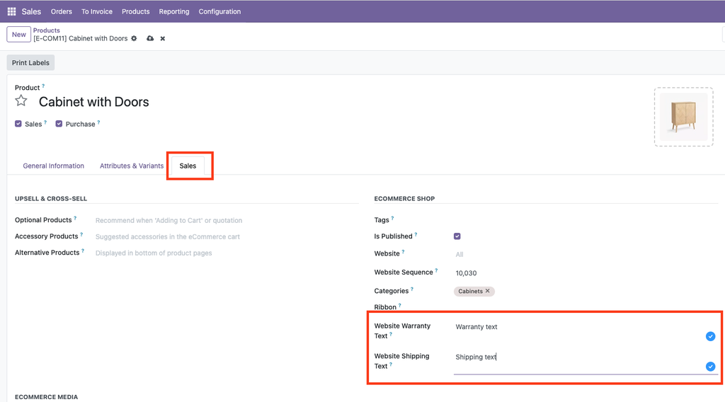 Product Warranty String