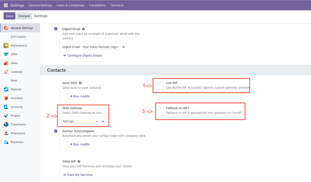 Dynamic SMS Gateway Module