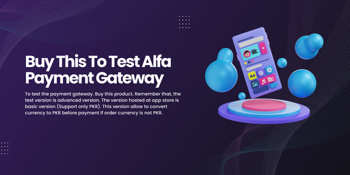 Buy This Product To Test Alfa Gateway